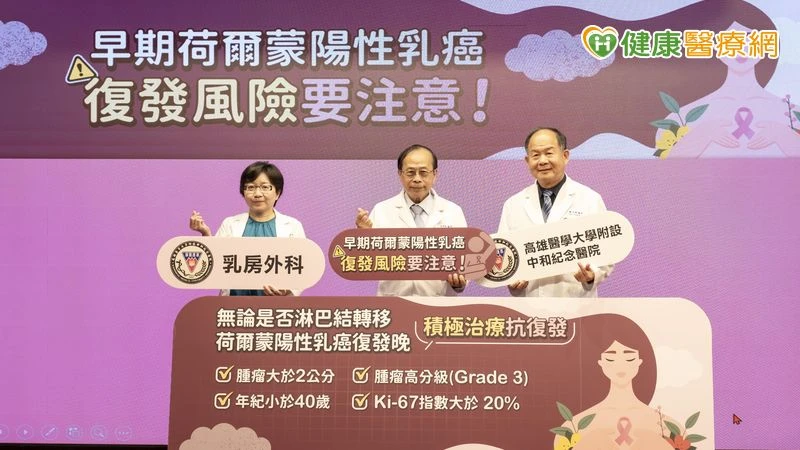 早期荷爾蒙陽性乳癌不再有「五年」護身符　醫籲：持續追蹤是保命關鍵