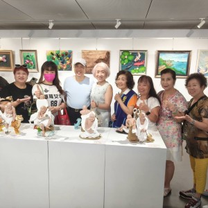 雞籠米雕藝術學會年展傳承百年中元祭文化