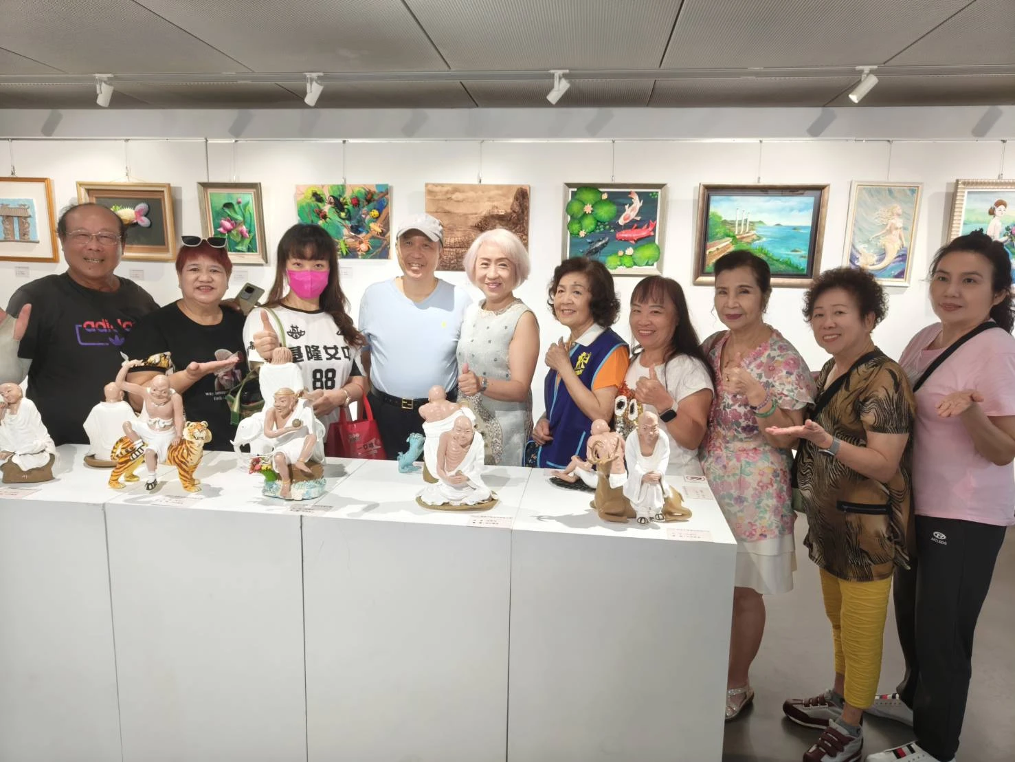 雞籠米雕藝術學會年展傳承百年中元祭文化
