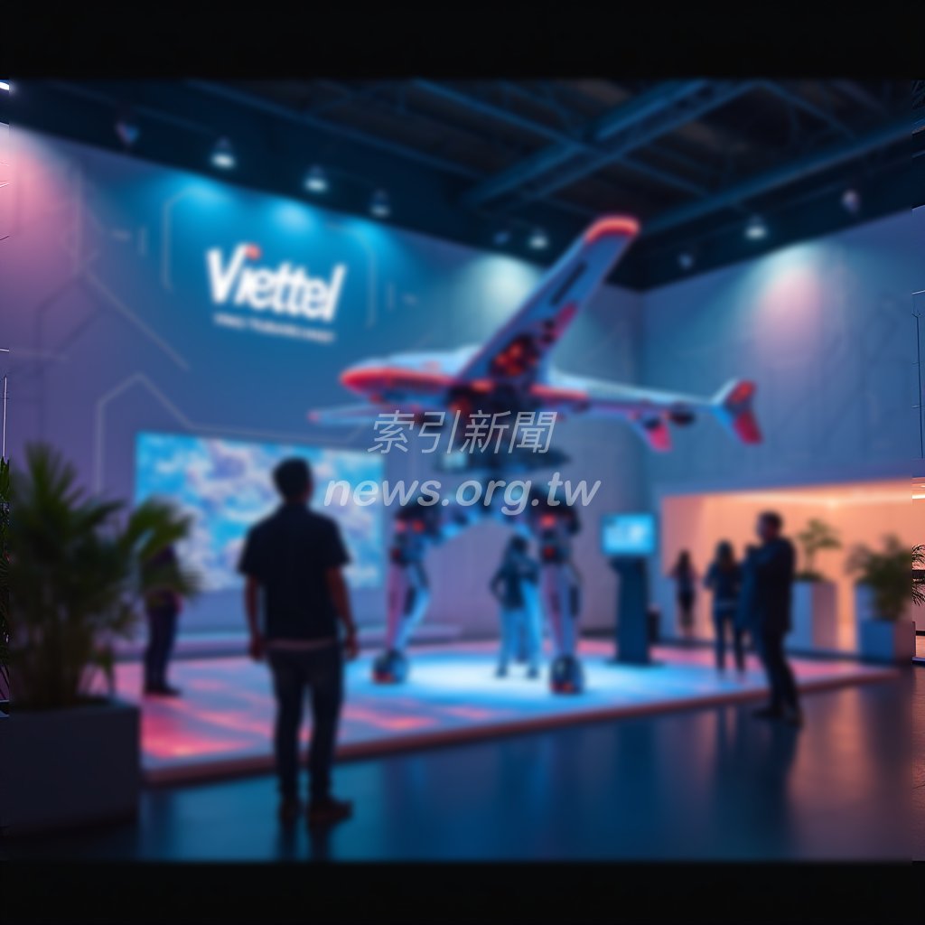 越南 Viettel 展示晶片與無人機