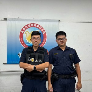 施工挖破氣管釀外洩  基警即時交管協助搶修