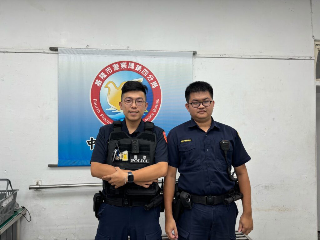 施工挖破氣管釀外洩 基警即時交管協助搶修 施工挖破氣管釀外洩 基警即時交管協助搶修