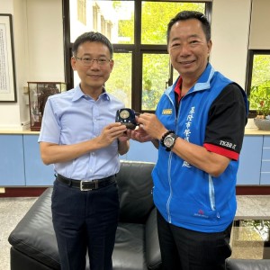 深化在地共構「安心御老」    基隆榮服處拜會基隆市衛生局