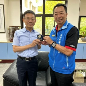 深化在地共構「安心御老」    基隆榮服處拜會基隆市衛生局