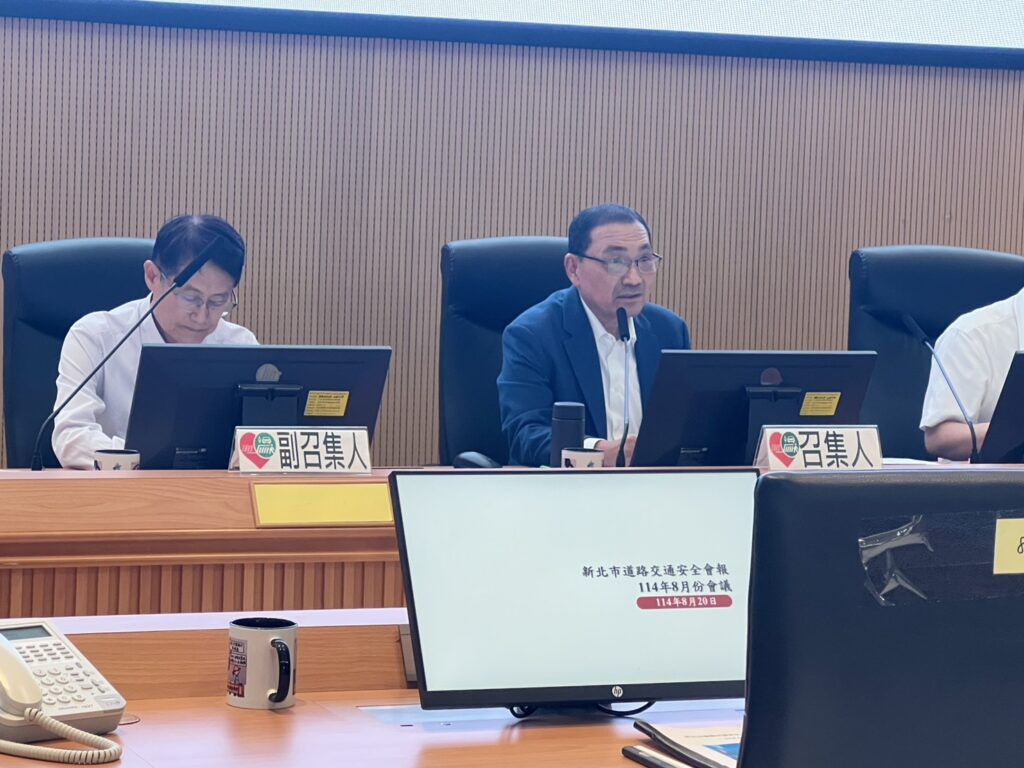 道安會報聚焦人行環境改善 侯友宜：讓民眾都能行得安心