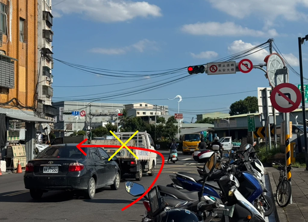 紓解永安大橋蘆洲端車流蘆洲區永安南路二段9/1起禁止左轉中原路