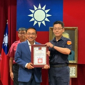 治安汙染源零容忍   侯友宜表揚專案有功人員