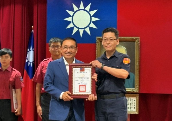 治安汙染源零容忍   侯友宜表揚專案有功人員
