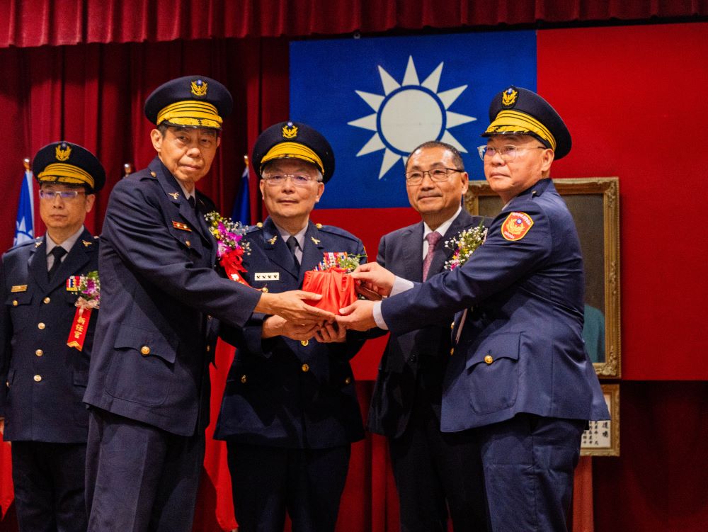 新北市警局長、分局長及大隊長聯合布達交接 新北市警局長、分局長及大隊長聯合布達交接