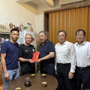 烏來義消英勇救人重傷  新北市蔣議長兼義消總隊長親訪慰問