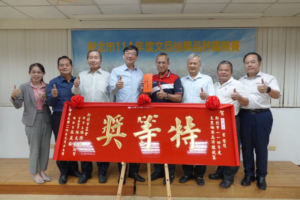 新北冠軍柚王揭曉 文旦柚品質近年最佳