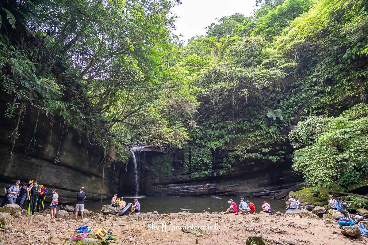 【望古瀑布.嶺腳寮山步道】新北玩水秘境.地圖.交通