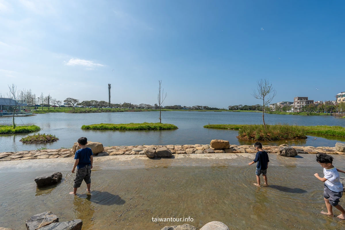 【華興池生態埤塘公園】桃園大園親子景點.停車 【華興池生態埤塘公園】桃園大園親子景點.停車
