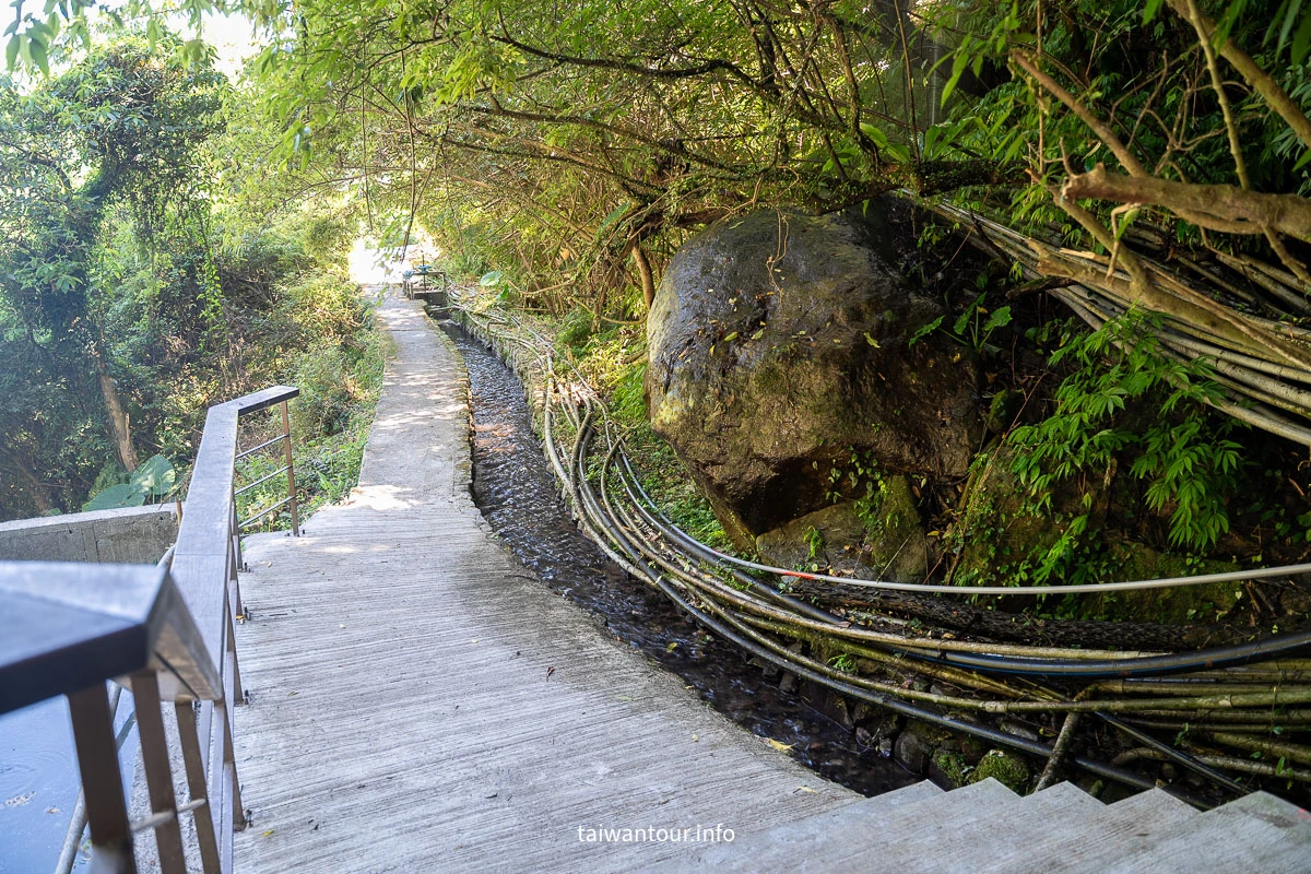 【草山觀瀑吊橋．北投猴崁古道】北投陽明山新秘境