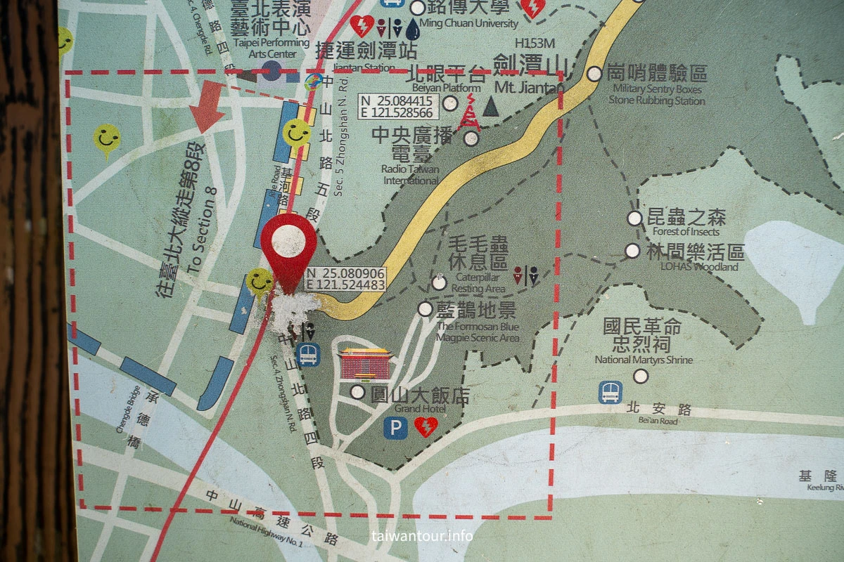 【劍潭山親山步道||五指山】台北親子登山步道