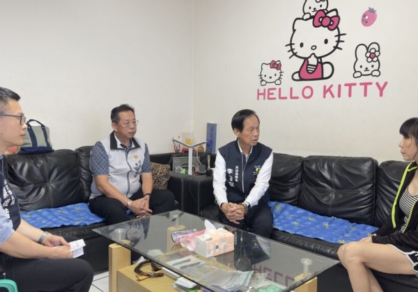北市府秋節前夕到府關懷役男家屬