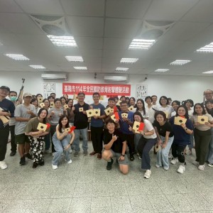 七堵國小師長赴明德國中寓教於樂體驗國防教育射擊活動
