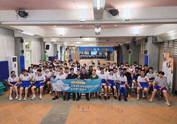 海大「I-Sea SOGA」本土海洋微型塑膠科普計畫在暖暖高中啟動