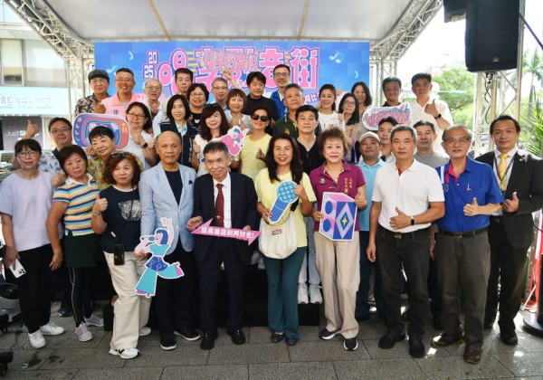 中華路唱享影音街熱鬧登場  歌唱大賽加DIY手作市集一次玩透透