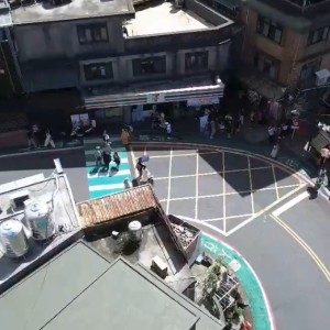 教師節連假交通順暢  瑞芳分局啟用無人機  空中鷹眼  即時調度警力疏導車潮