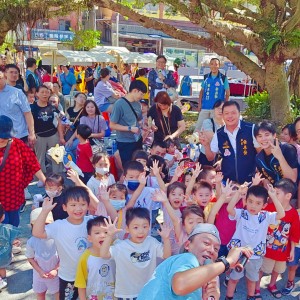 基隆兒少處舉辦親子園遊會嗨翻十全亭公園