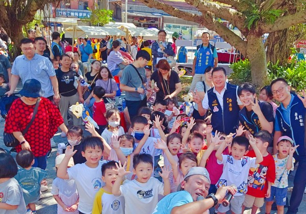 基隆兒少處舉辦親子園遊會嗨翻十全亭公園