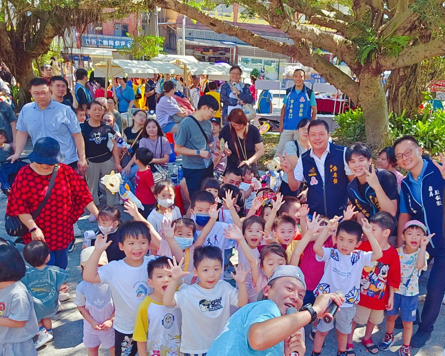 基隆兒少處舉辦親子園遊會嗨翻十全亭公園