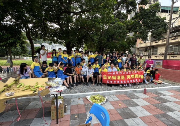 基隆市安樂國小攜手社區協會辦理小小農場食農教育體驗