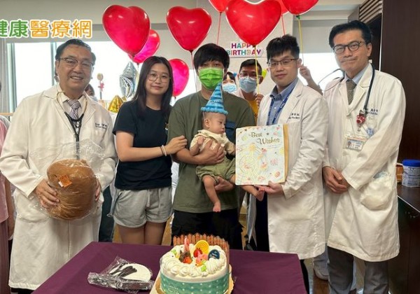 一出生就「心臟缺損4公分」合併多重病變　醫療團隊成功搶救