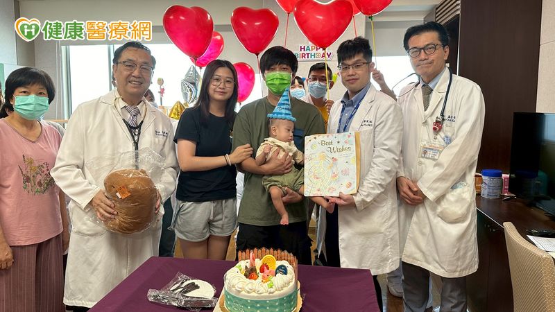 一出生就「心臟缺損4公分」合併多重病變 醫療團隊成功搶救 一出生就「心臟缺損4公分」合併多重病變 醫療團隊成功搶救