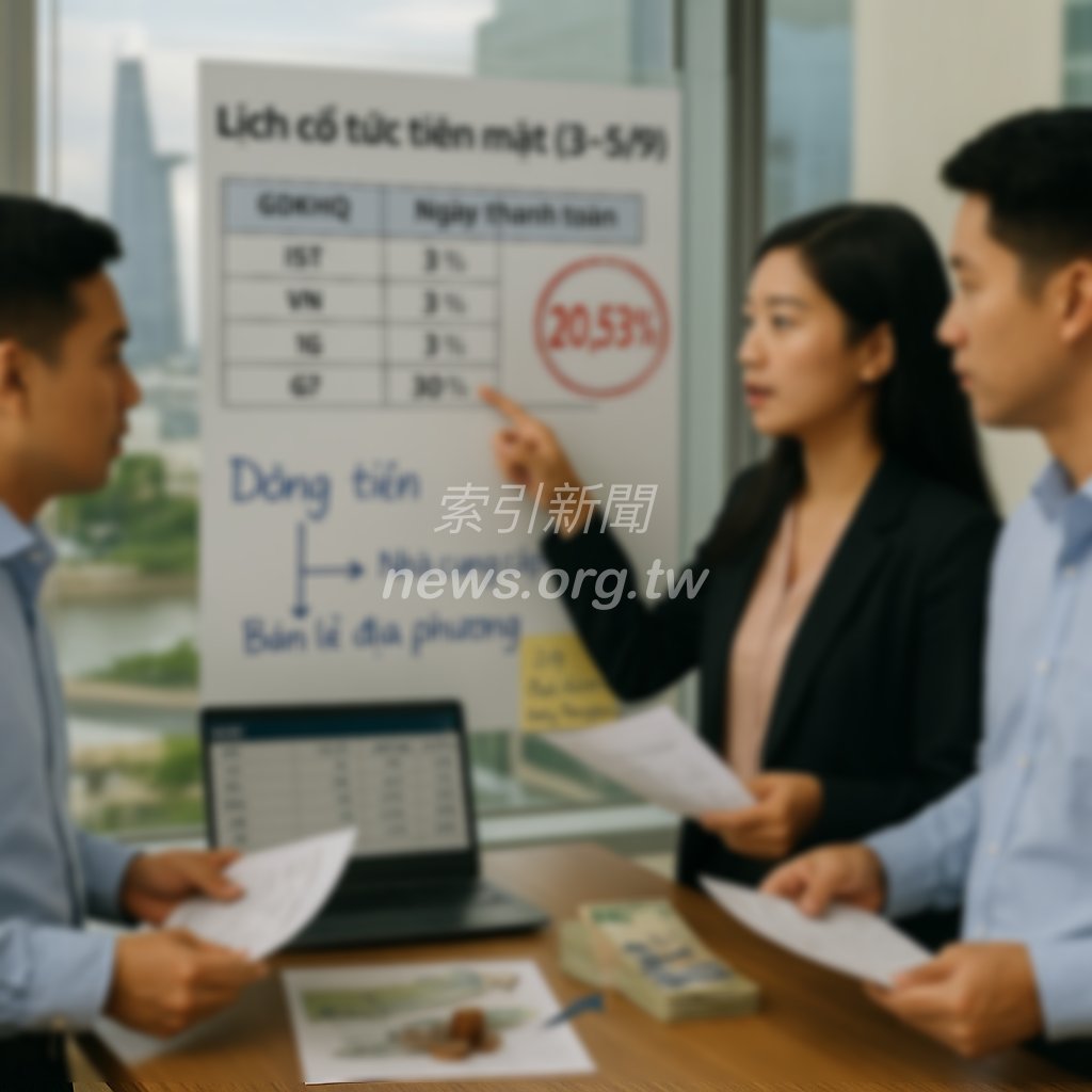 越南快訊：上市公司現金股利排程出列（9/3–9/5）