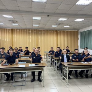 提升員警安全防禦駕駛觀念  基一警分局邀專家辦理講座