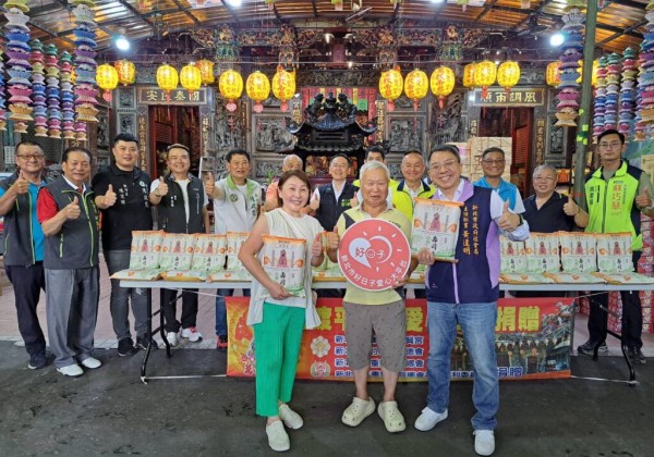 汐止王母救世宮捐普渡物資及20萬