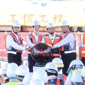 淡江大橋今舉行合龍儀式　侯友宜：提升北海岸交通效能也是臺灣國際級新地標