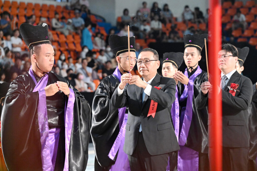 新北藝術祭孔十週年 侯友宜:以現代藝術感謝師恩 新北藝術祭孔十週年 侯友宜:以現代藝術感謝師恩