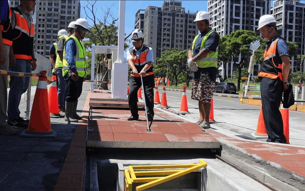 新北創新工法打造優質示範街廓 縮小淡海共管通風口 人行空間更順暢 新北創新工法打造優質示範街廓 縮小淡海共管通風口 人行空間更順暢