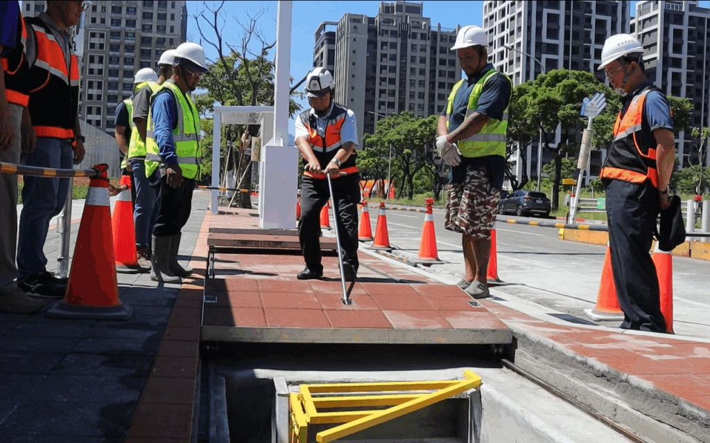 新北創新工法打造優質示範街廓 縮小淡海共管通風口 人行空間更順暢