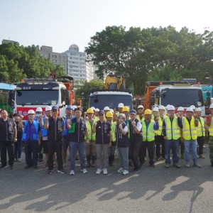 哪裡有需要台中隊就在哪裡   中市環保局、建設局火速馳援花蓮災區