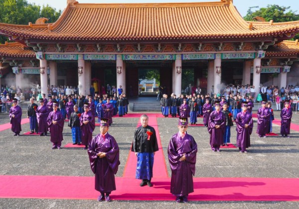 中市祭孔大典傳承千年儀典   循古禮表敬意
