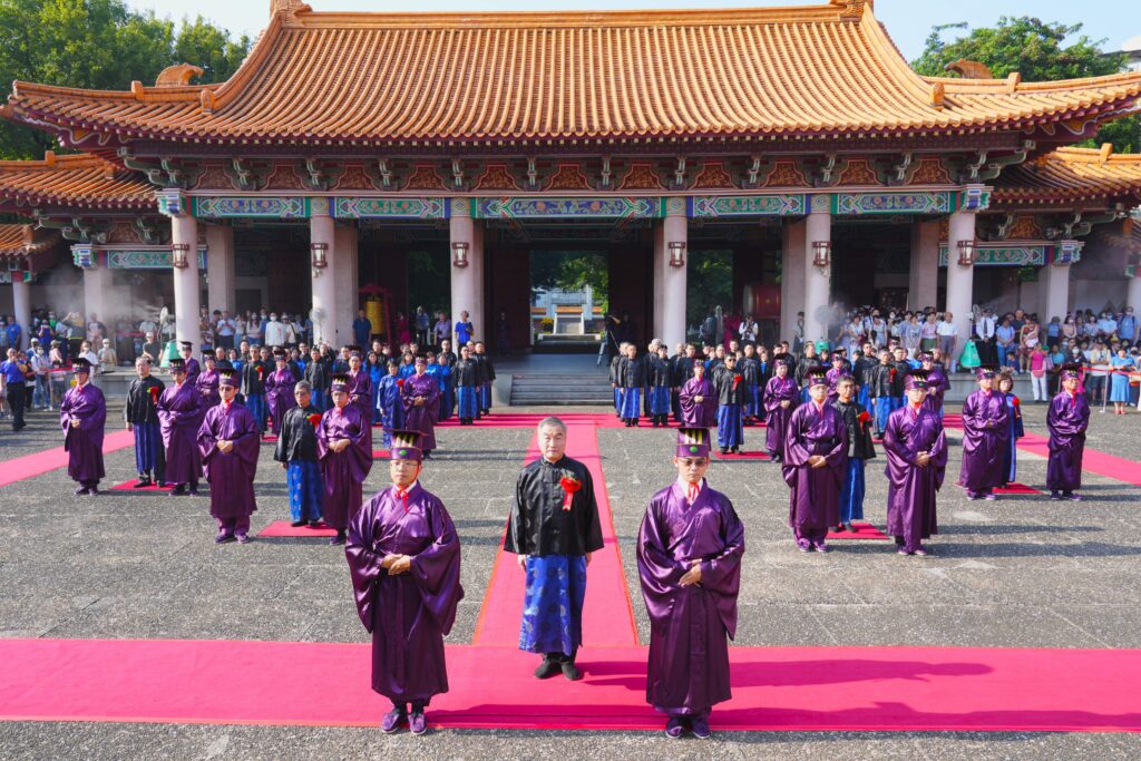 中市祭孔大典傳承千年儀典   循古禮表敬意