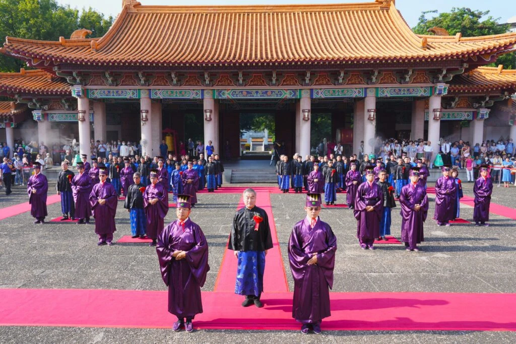 中市祭孔大典傳承千年儀典   循古禮表敬意
