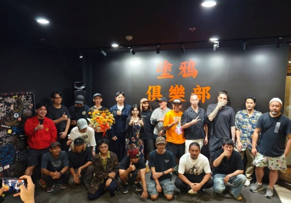 臺灣塗鴉藝術 首次走進泰國