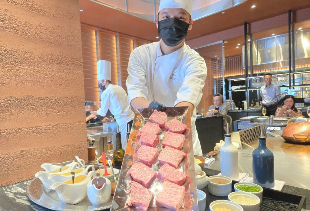 「法式鐵板燒天花板」插旗竹北  大新竹高端餐飲市場點燃新戰火