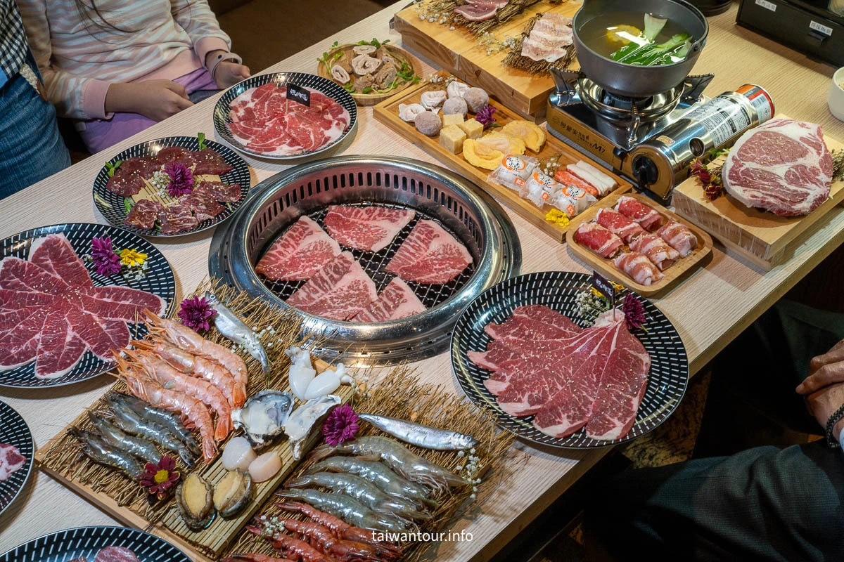 【燒肉道火鍋燒肉和牛吃到飽】桃園南崁美食推薦