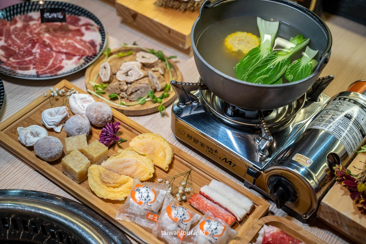 【燒肉道火鍋燒肉和牛吃到飽】桃園南崁美食推薦
