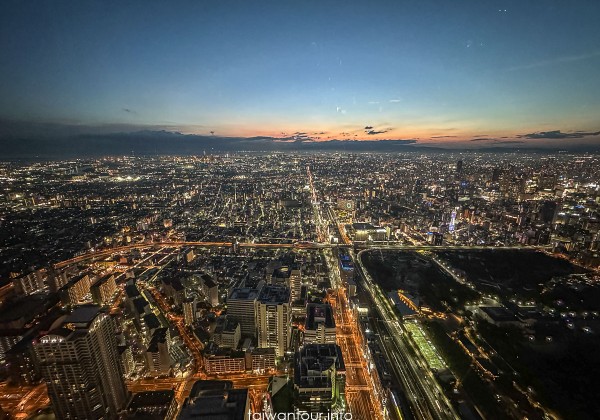 【阿倍野展望台 HARUKAS 300】大阪360度夜景,門票優惠