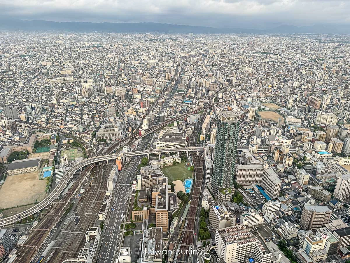 【阿倍野展望台 HARUKAS 300】大阪360度夜景,門票優惠