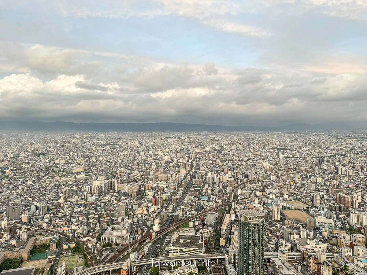 【阿倍野展望台 HARUKAS 300】大阪360度夜景,門票優惠