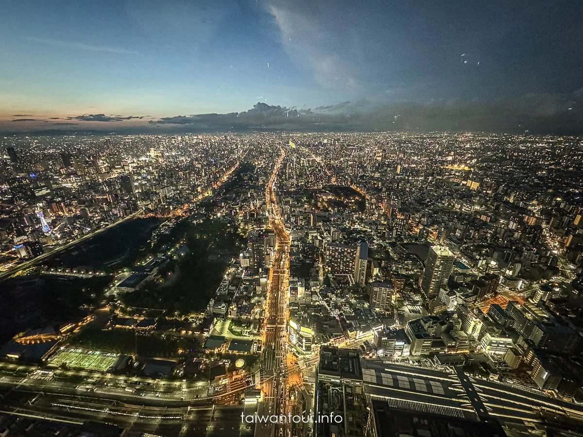 【阿倍野展望台 HARUKAS 300】大阪360度夜景,門票優惠