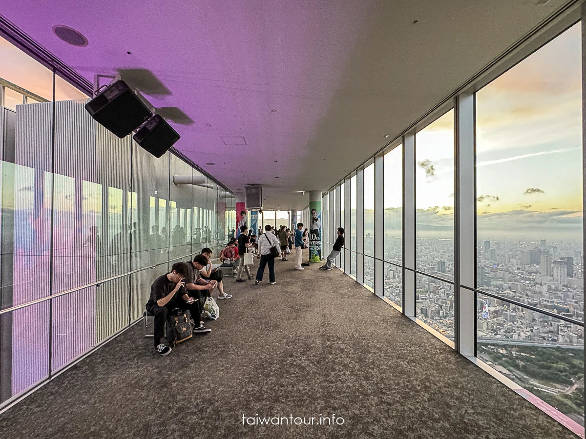 【阿倍野展望台 HARUKAS 300】大阪360度夜景,門票優惠